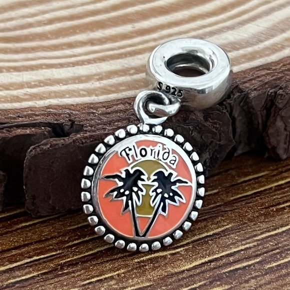 Pandora Florida Travel City Dangle Charm - Picture 4 of 5